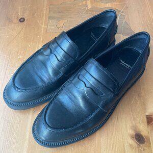 Vagabond Alex W Leather Loafers Black (Size US 7/EU 37)